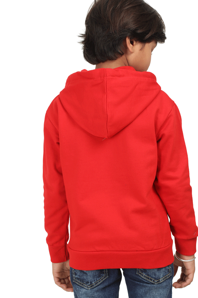 Unisex Kids Hooded Sweatshirt with Blessing Always Guruji Print – Multi-Color, Sizes from Newborn to 13 Years