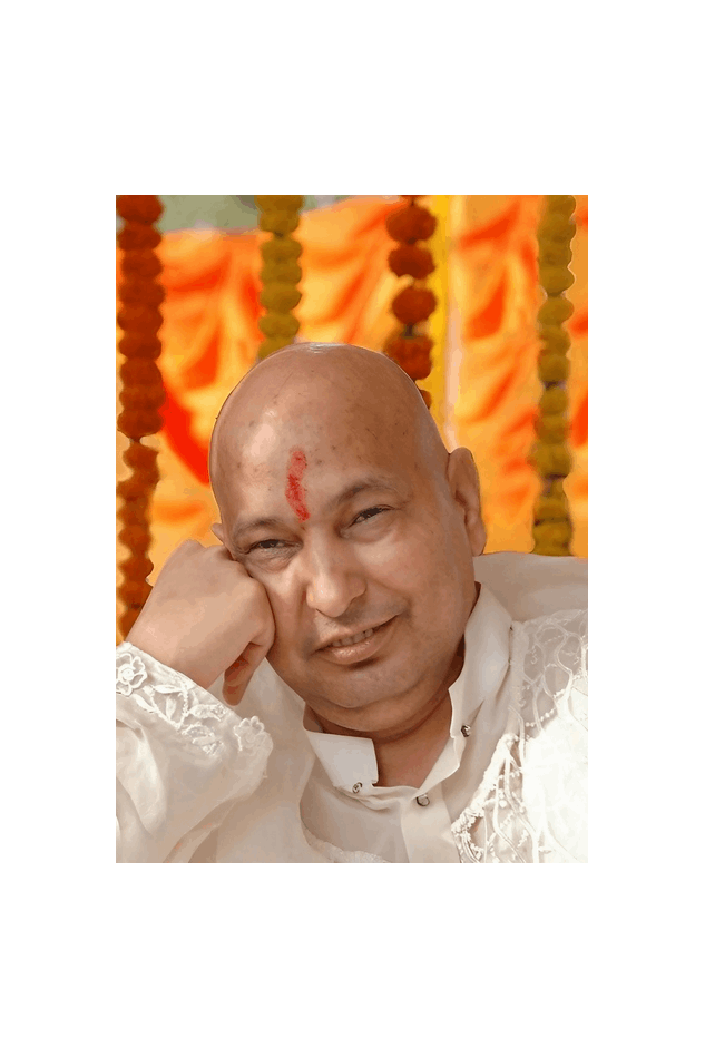 Guruji's White A5 Poster – A Subtle Symbol of Peace and Divine Grace