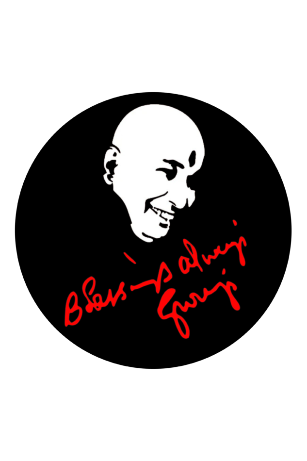 Everyday Large Tote Bag with "Blessing Always Guruji" Print