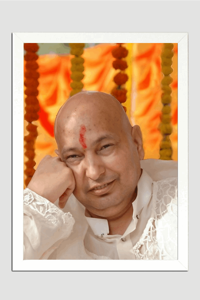 Guruji A3 Frame Poster – A Tribute to Divine Guidance and Inspiration