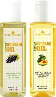 Park Daniel Grapeseed & Avocado Essential Oil (Pack of 2) – 100ml Each