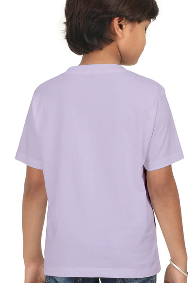 Boy’s Newborn to Kids Round Neck Half Sleeves T-Shirt – Classic Style with "Guruji" & "Blessing Always" Print