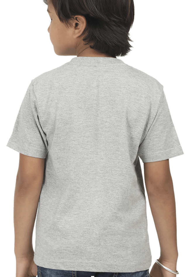 Boy’s Newborn to Kids Round Neck Half Sleeves T-Shirt – Classic Style with "Guruji" & "Blessing Always" Print