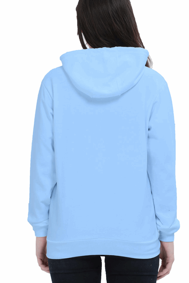 Unisex Blessing Always Guruji Hooded Sweatshirt – Baby Blue, Multiple Sizes