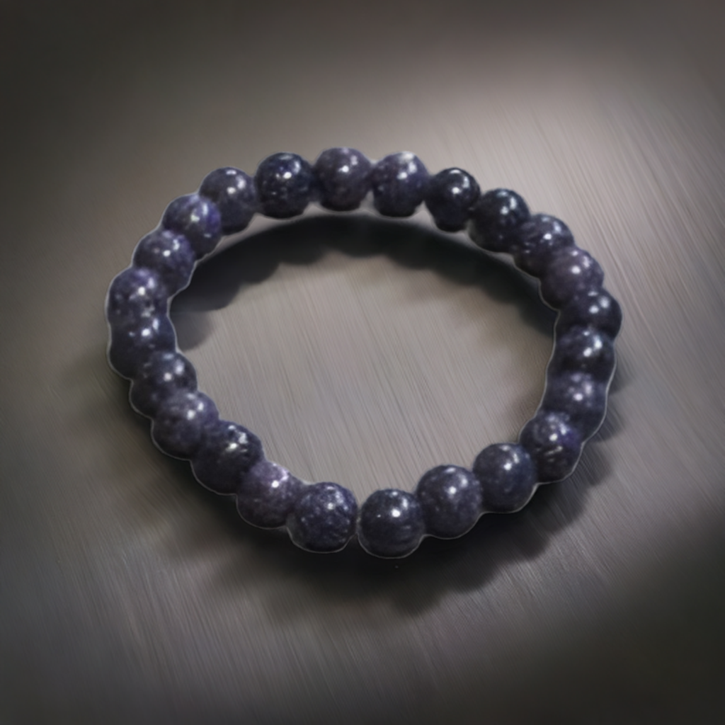 Blue Sand Stone Bracelet for Balance Acceptance and Harmony