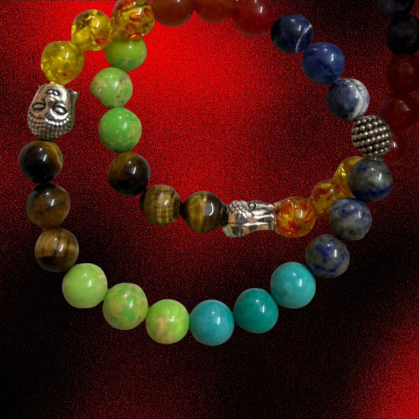 New 7 Chakra Quality Bracelet for Balance and Vitality