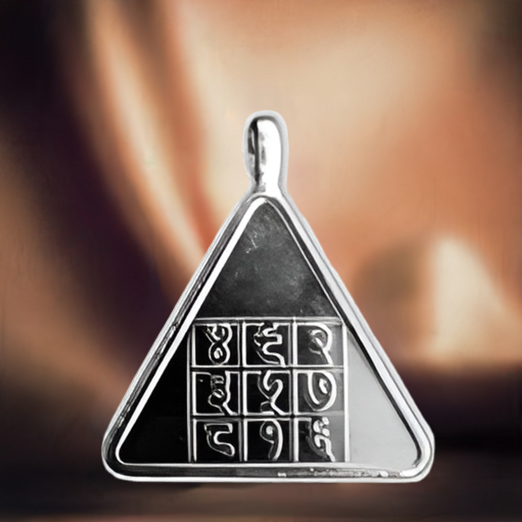 Surya Pyra Yantra Dual Side Pendant