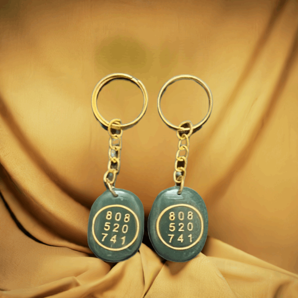 Zibu Symbol Key Chain
