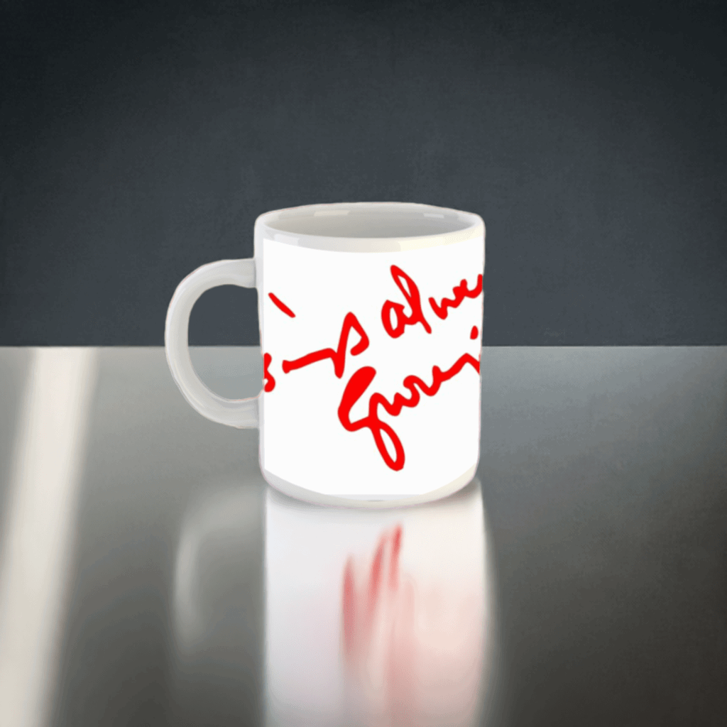 Always Blessing Guruji White Coffee Mug - Lifeved