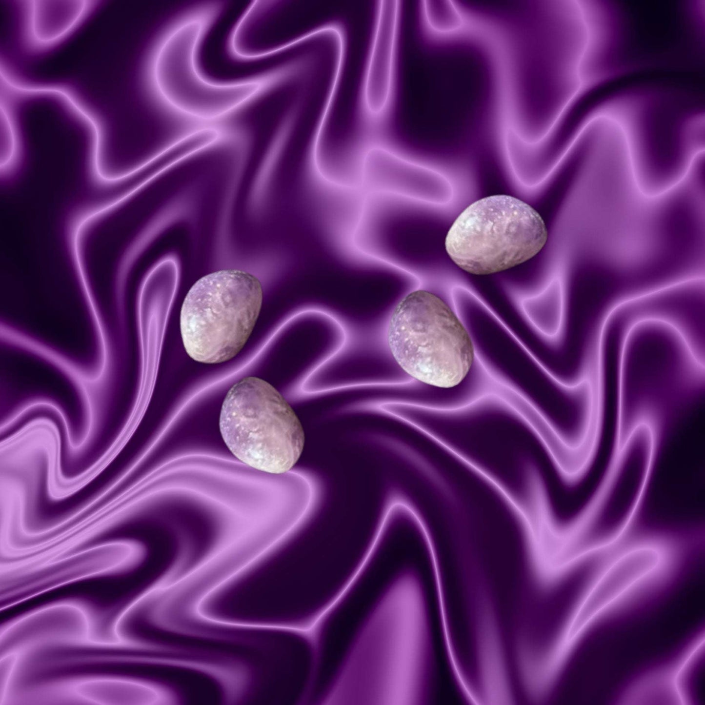 Amethyst Tumbled Pebble Stone for Calm, Clarity, and Spiritual Healing - Lifeved