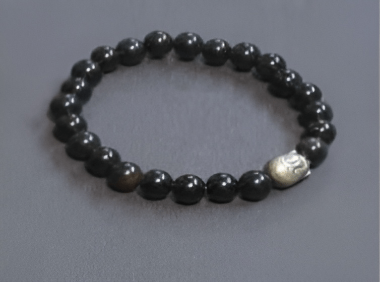 Black Tourmaline Bracelet for Missing Number 8 and for Protection against Negative Energy and Evil Eye - Lifeved