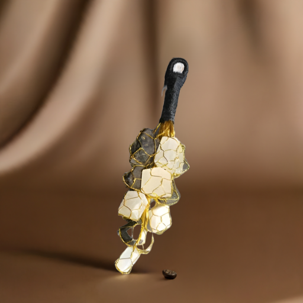Energizing Your Space: Black Tourmaline Hanging Stick for Protection and Positivity