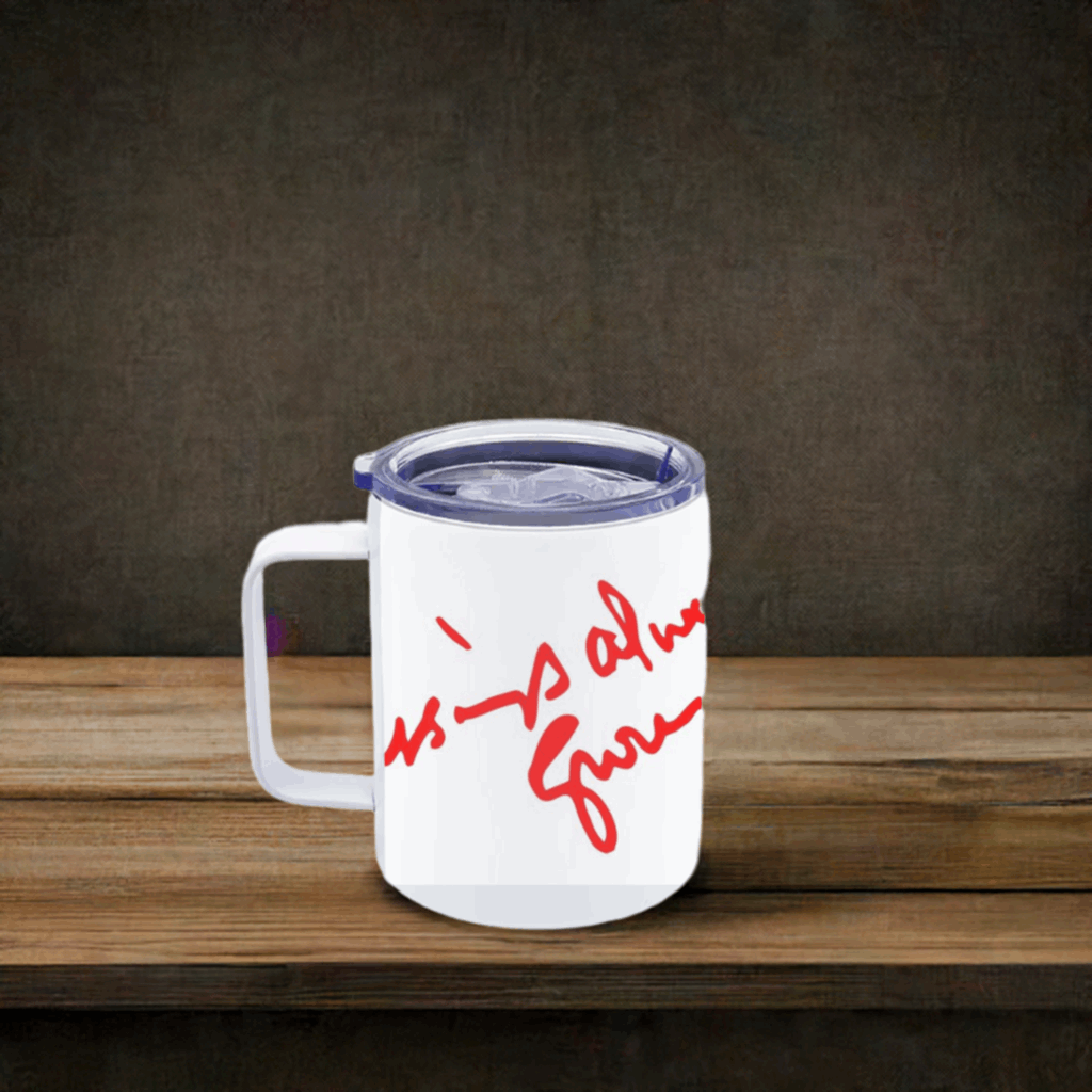 Travel Coffee Mug - 'Blessing Always Guruji