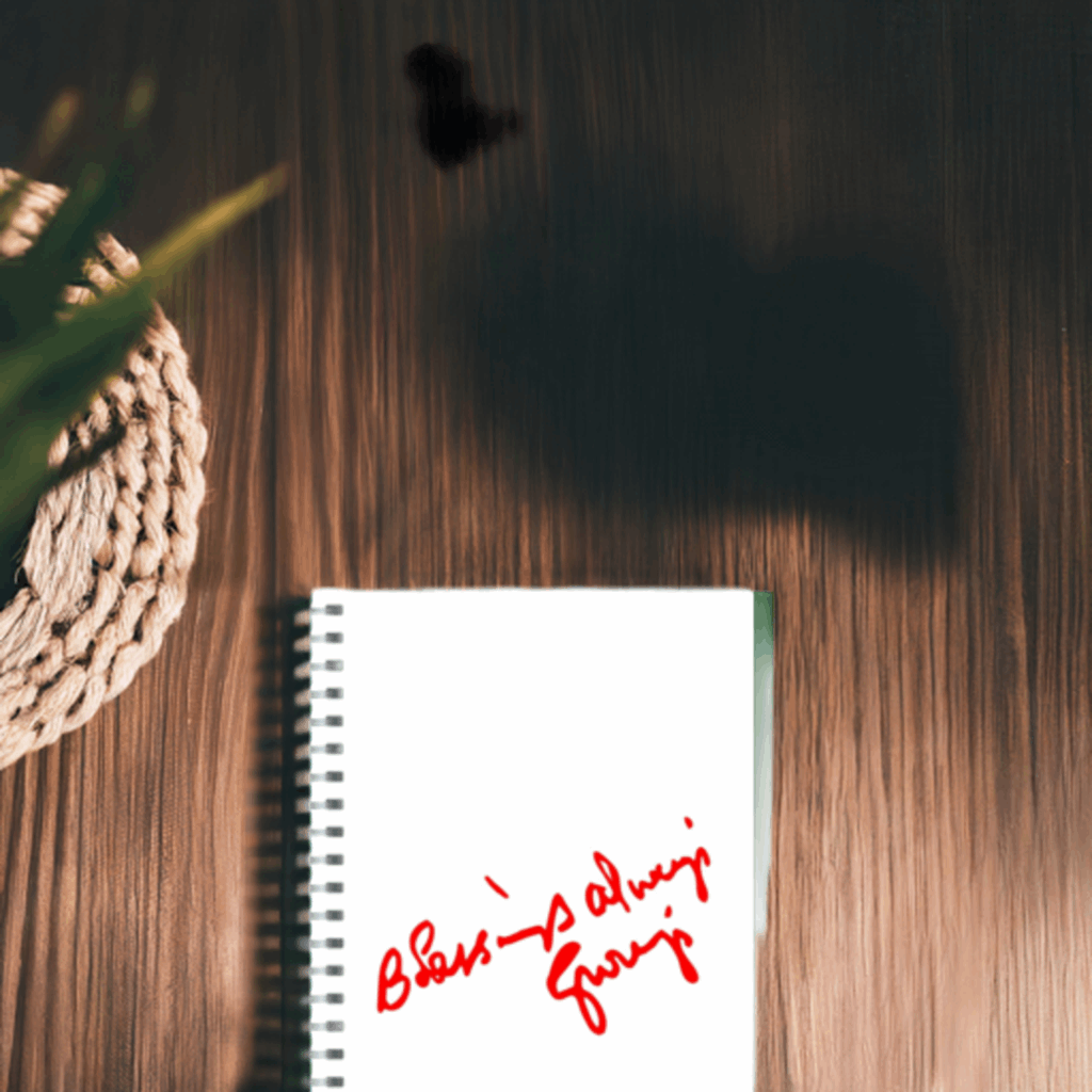 Blessing Always Guruji Notepad – A Divine Companion for Your Daily Notes