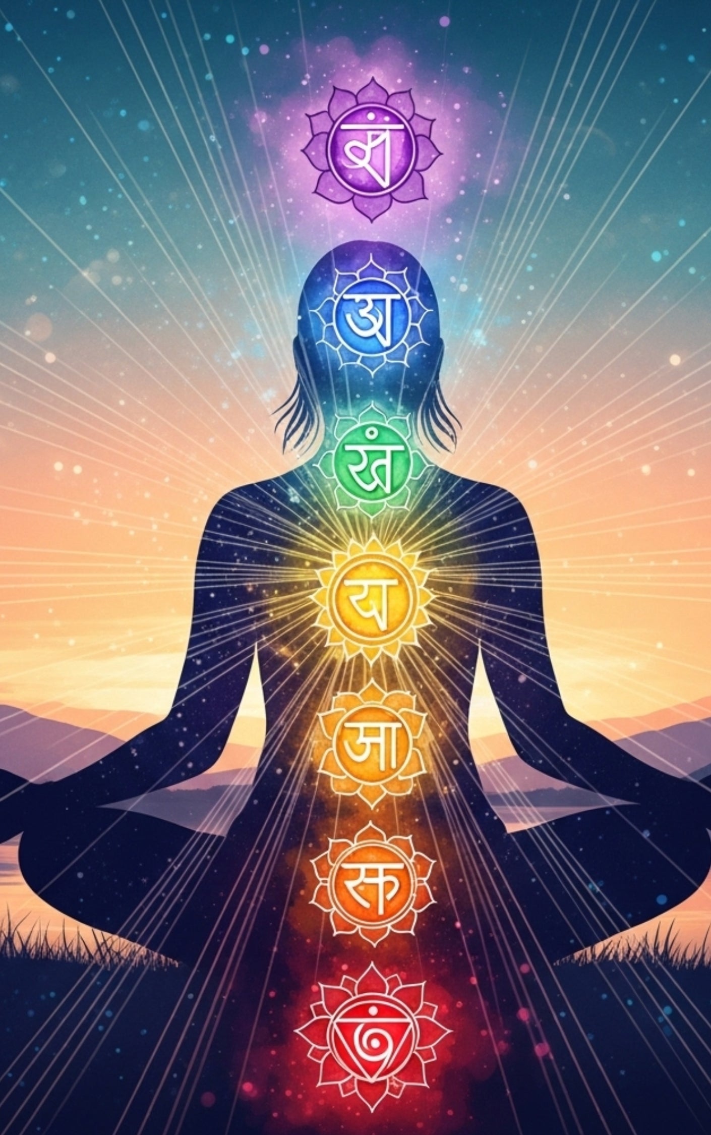 7 Days 7 Chakras:  The Only Chakra Book You'll Ever Need eBook (English)