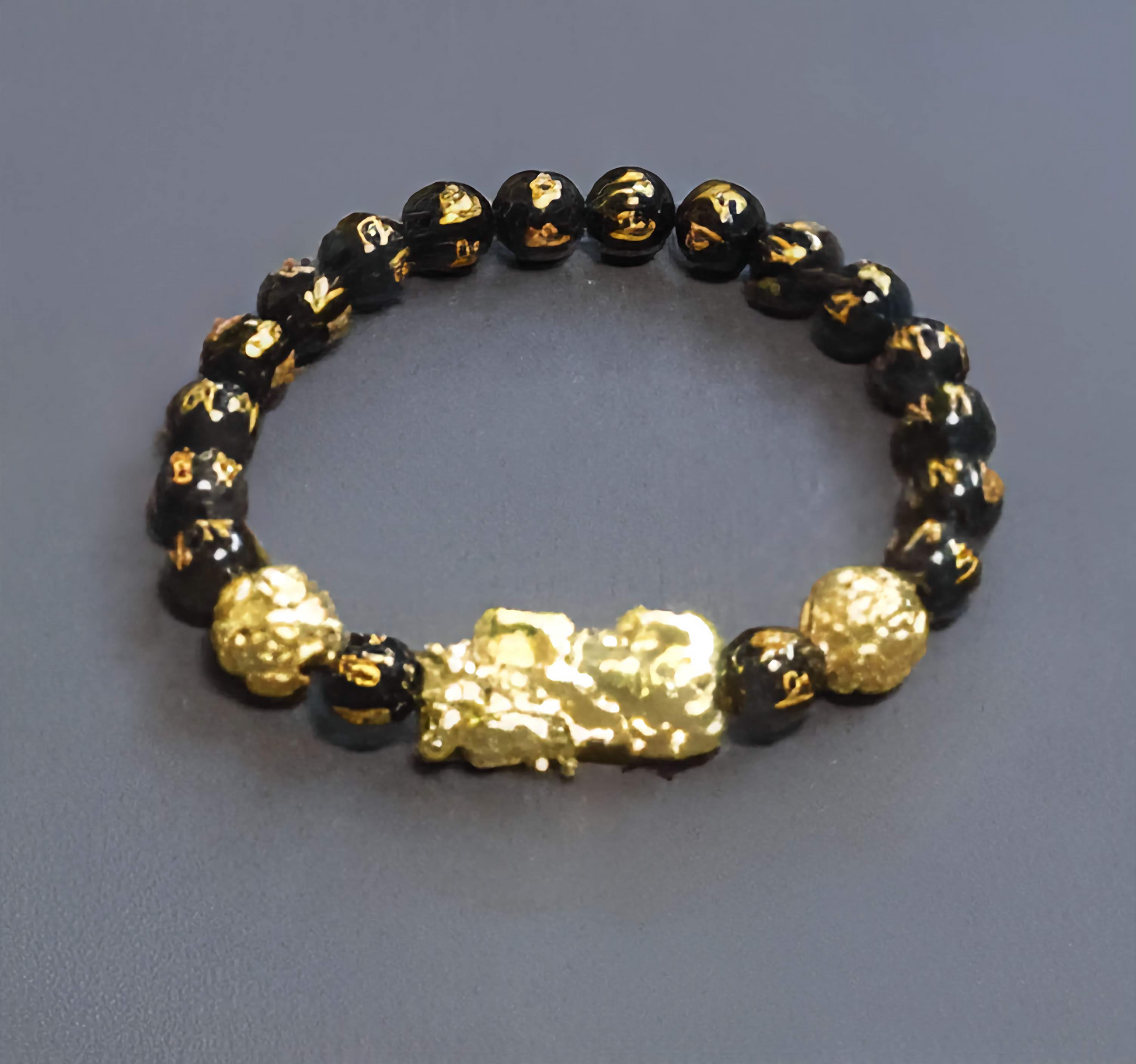 Golden Dragon Bracelet for bring Fortune Wealth and Protection