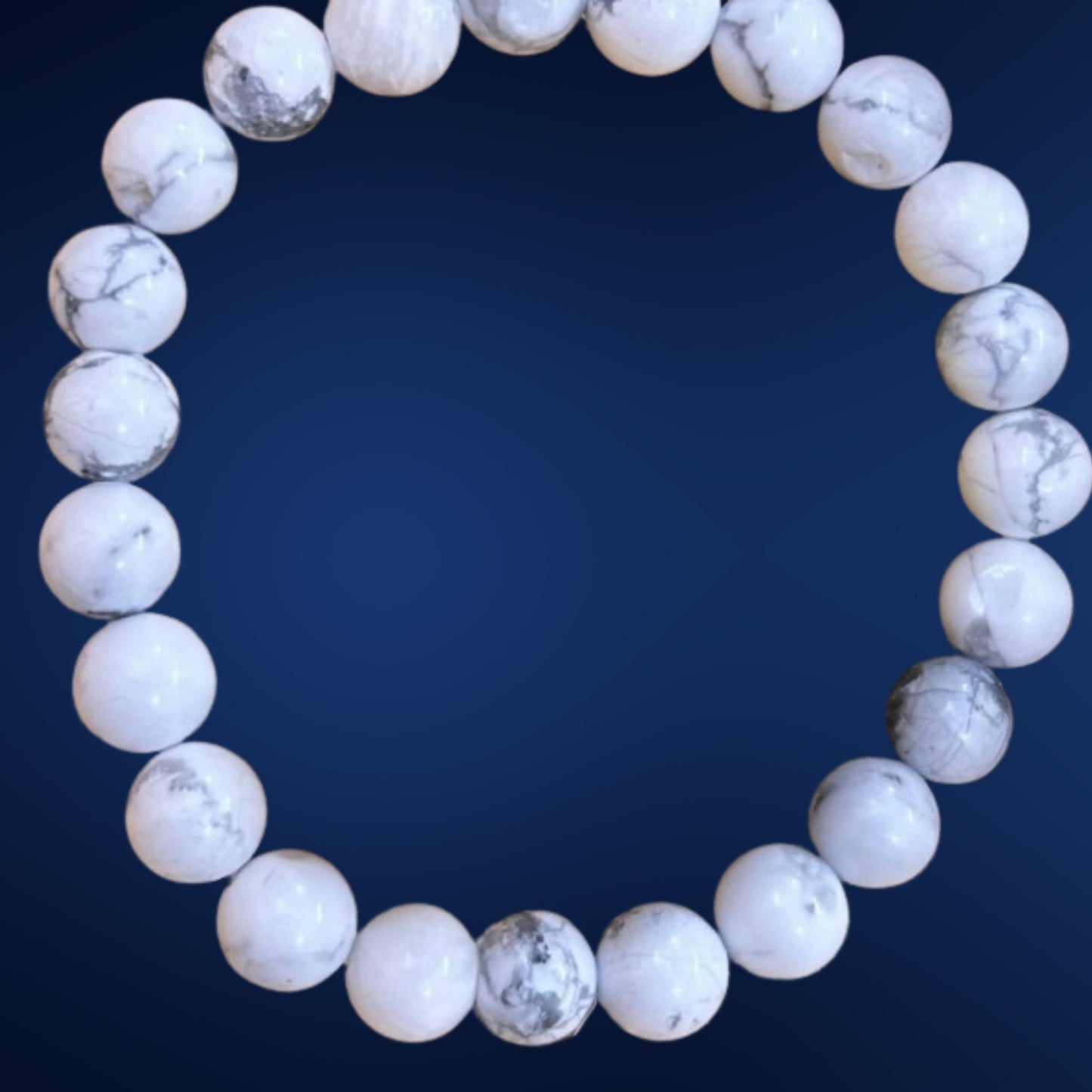 Howlite Bracelet to Reduce Stress Anxiety and Emotional Turmoil