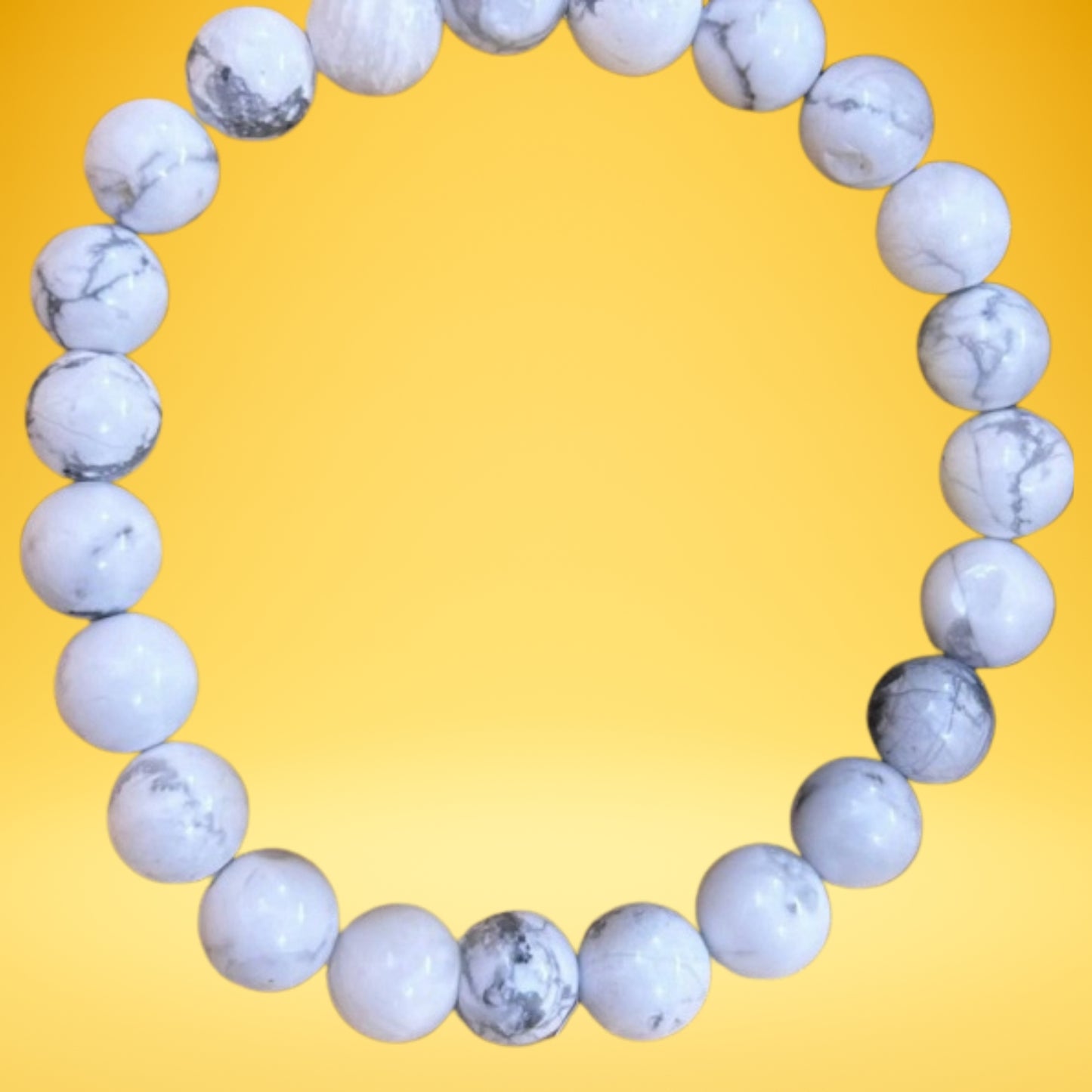 Howlite Bracelet to Reduce Stress Anxiety and Emotional Turmoil