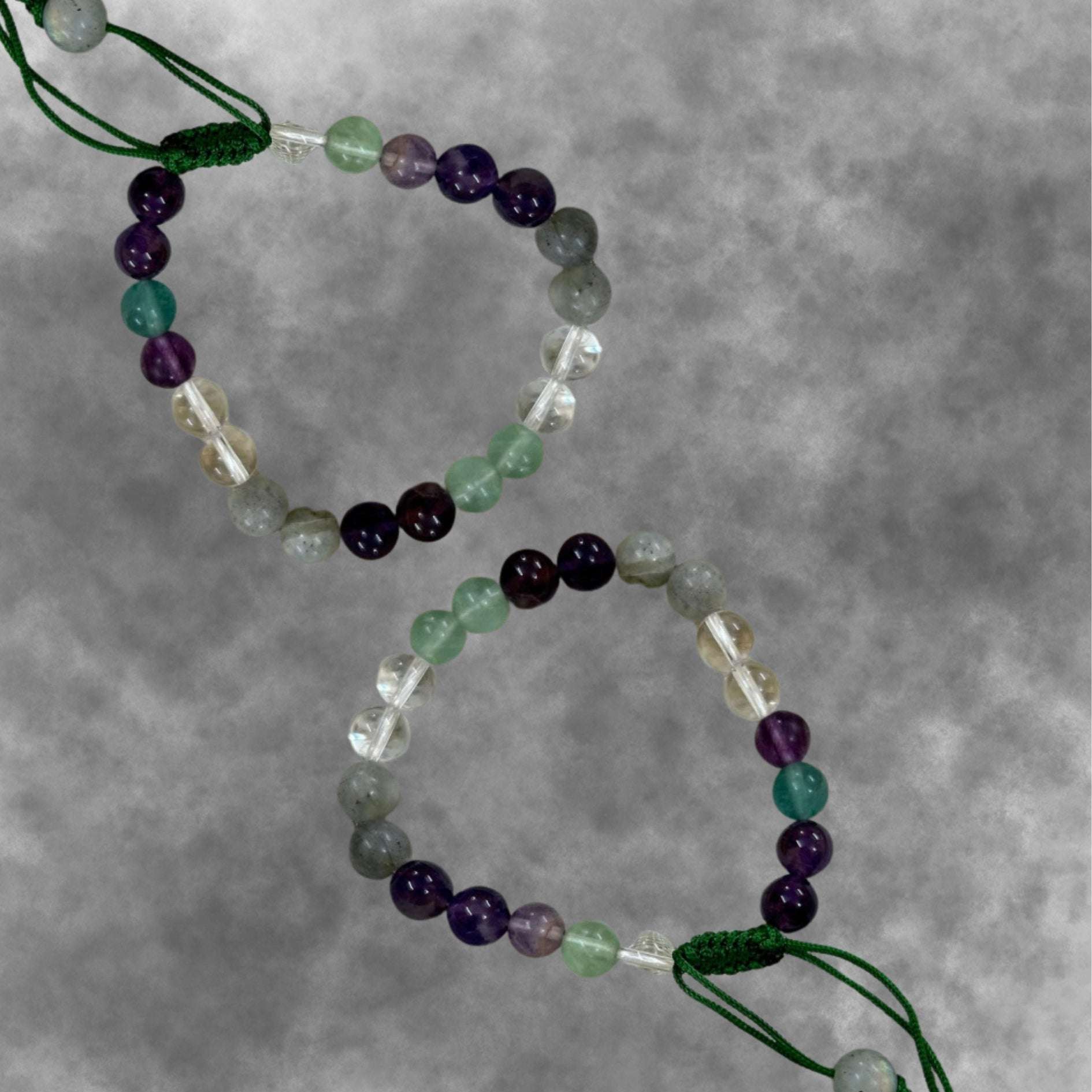Rainbow Fluorite Bracelet for Calming the Mind and Boosting Productivity