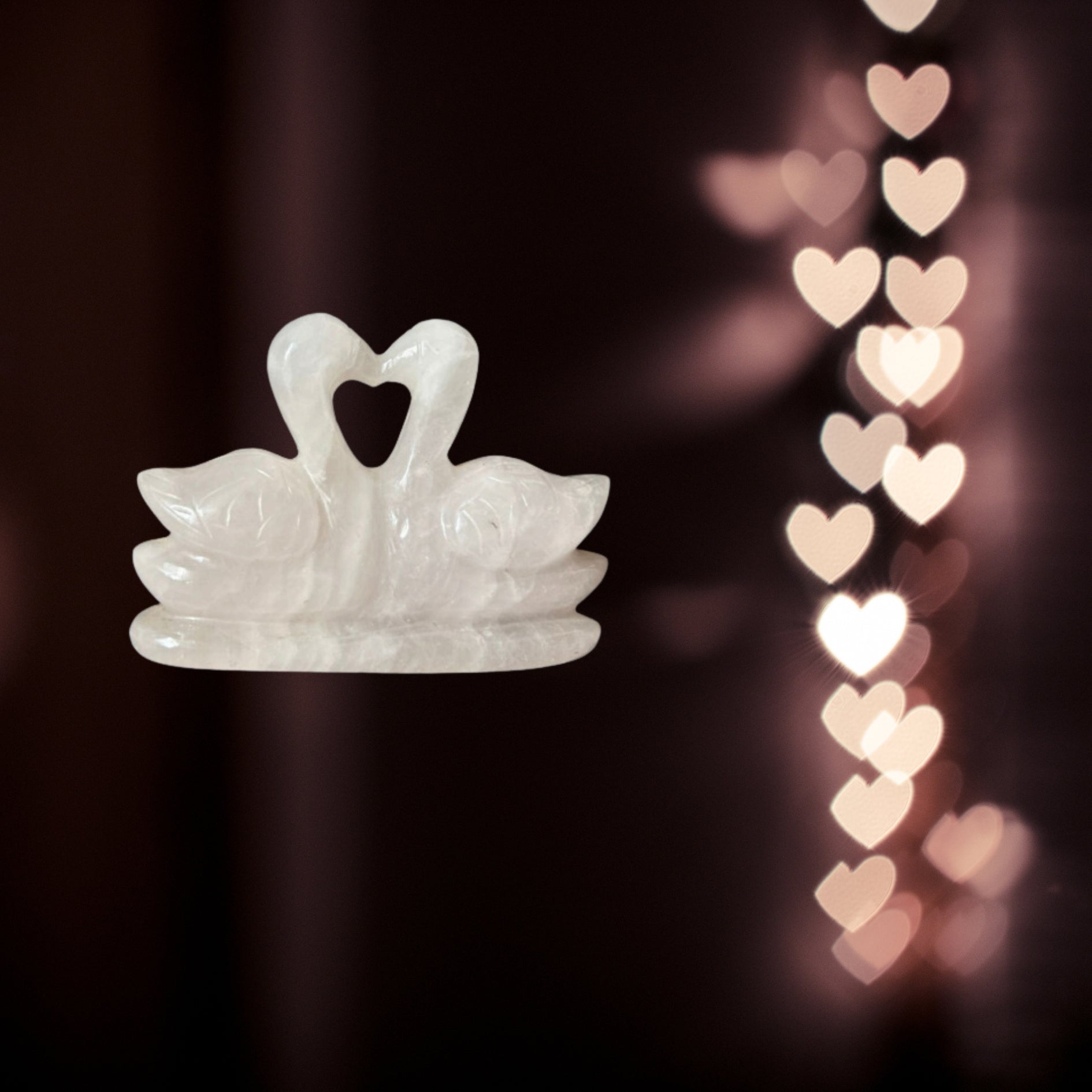 Rose Quartz Love Birds – To Enhance Relationship and Attract Love