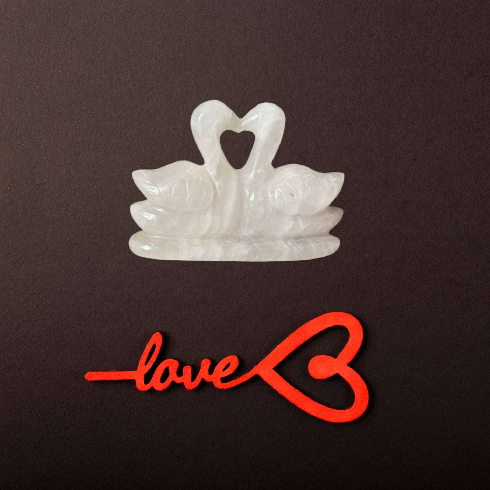Rose Quartz Love Birds – To Enhance Relationship and Attract Love