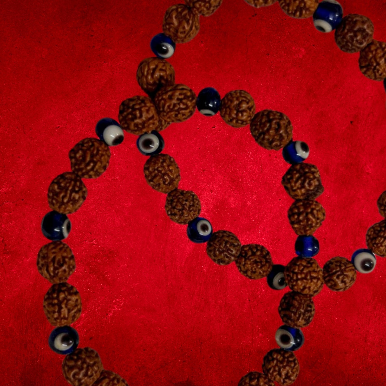 Rudraksh Evil Eye Bracelet To Protects You From Negative Energies