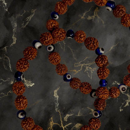 Rudraksh Evil Eye Bracelet To Protects You From Negative Energies