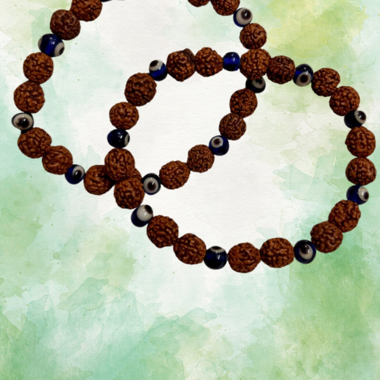 Rudraksh Evil Eye Bracelet To Protects You From Negative Energies