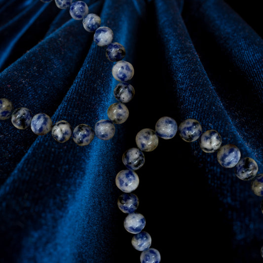 Sodalite Bracelet for Emotional Balance, Reduce Anxiety and Stress