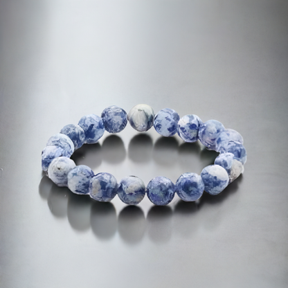 Sodalite Bracelet for Emotional Balance, Reduce Anxiety and Stress