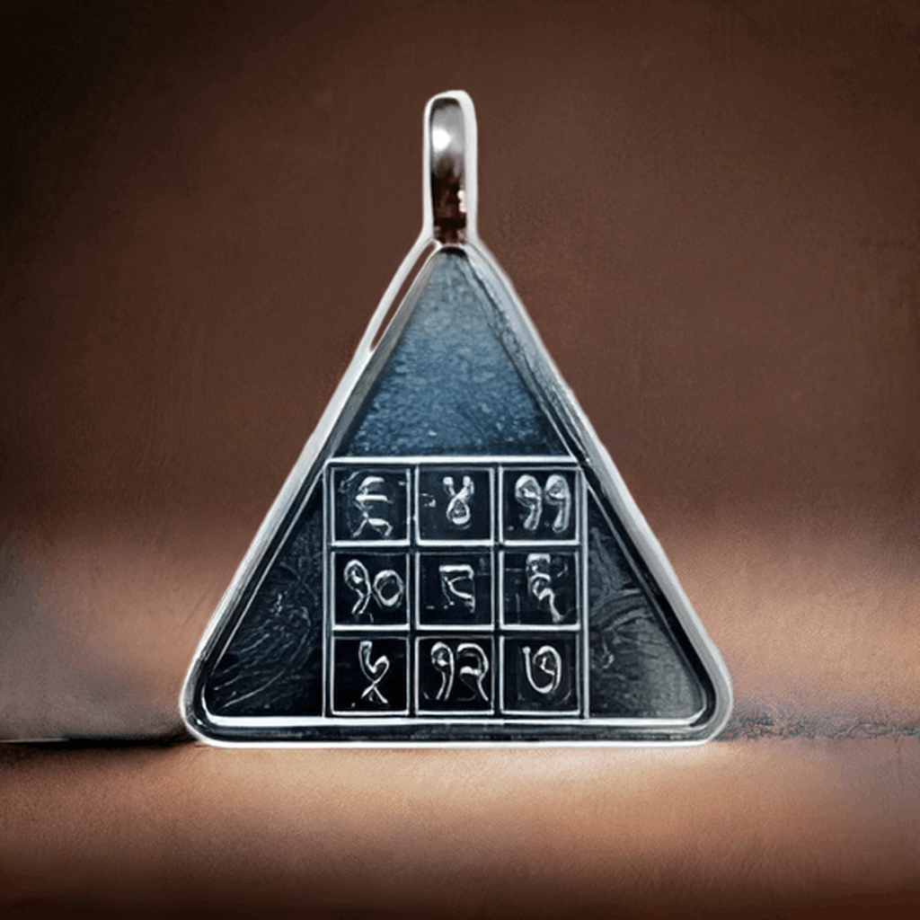 Surya Budh Yantra Dual Side Pendant