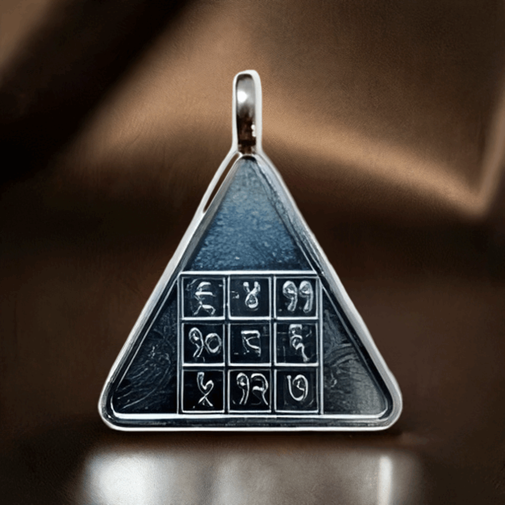 Surya Budh Yantra Dual Side Pendant
