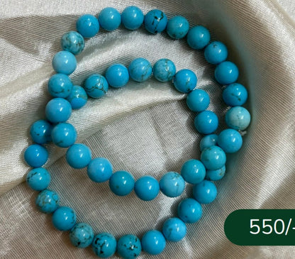 Turquoise Crystal Bracelet for Positivity & Get Rid of Bad Luck and Evil Energy