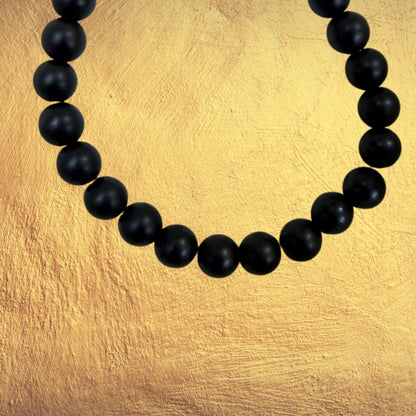 Black Agate Bracelet to Protect yourself from the Darkness and Black Magic - Lifeved