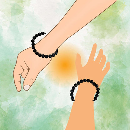 Black Agate Bracelet to Protect yourself from the Darkness and Black Magic - Lifeved