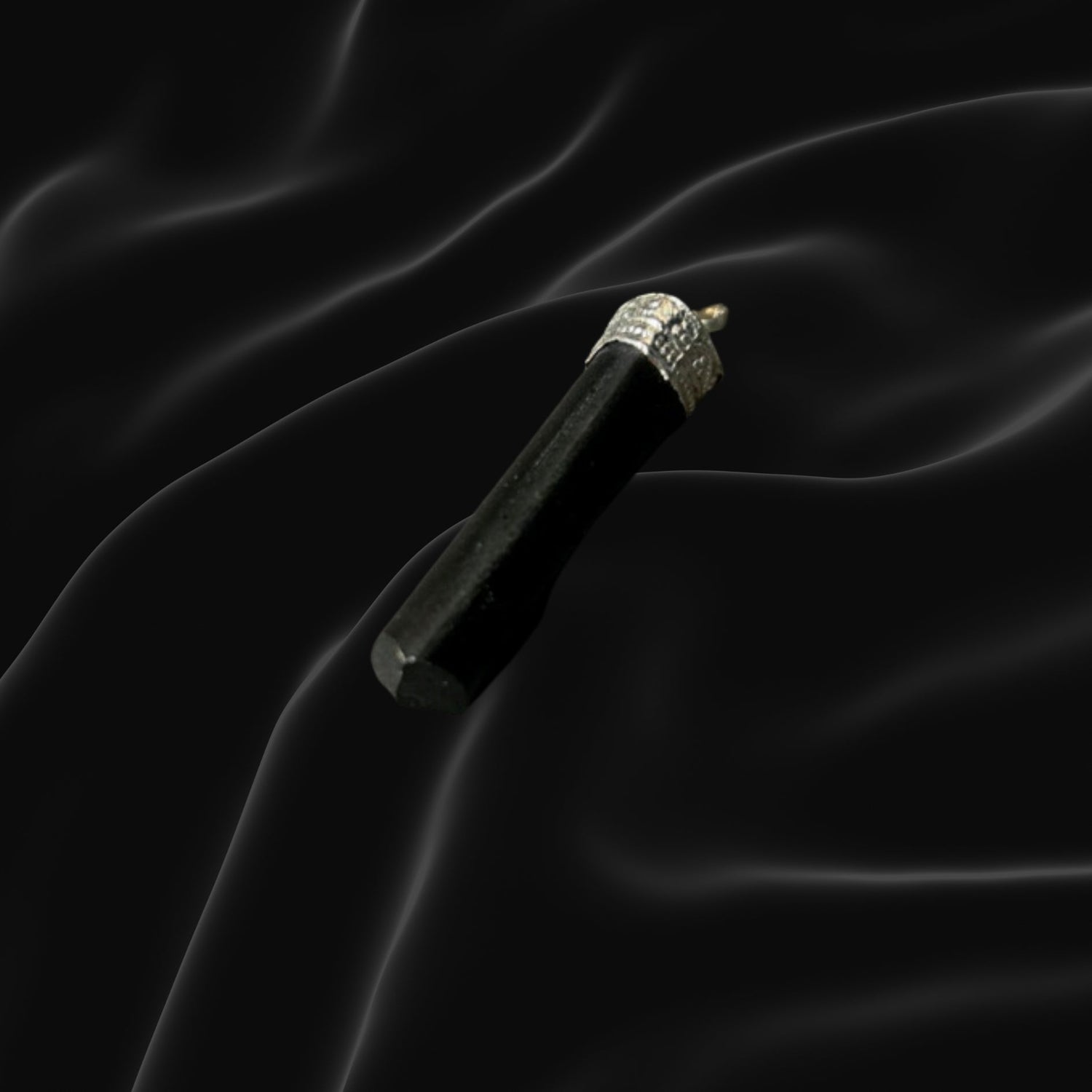 Black Tourmaline Pencil Pendant Protect from Harmful Frequencies of Phones WiFi - Lifeved